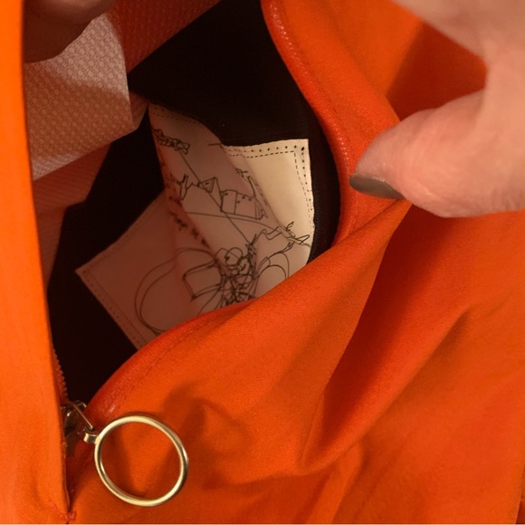 Rapha Women’s Cycling Jacket in Orange Size XL - Picture 6 of 8